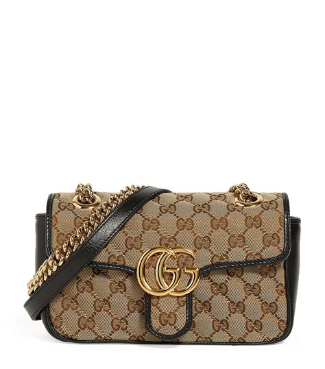 gucci gg marmont shoulder bag replica|Gucci Marmont bag small size.